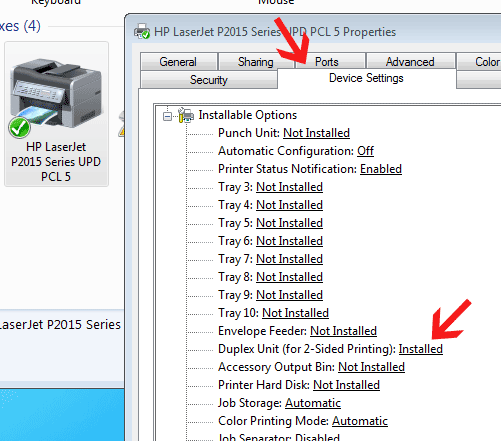     Hp Laserjet P2015  Windows 7 -  9